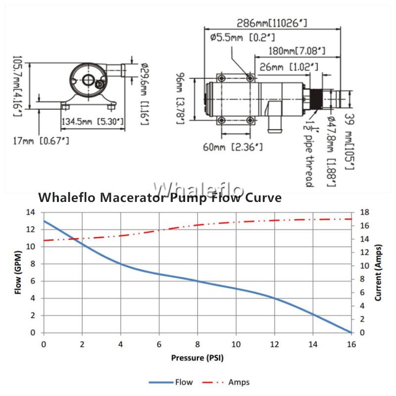 whaleflo fish box macerator pump 