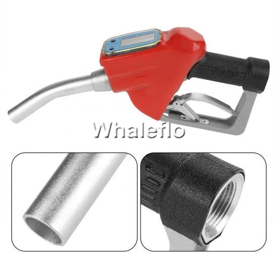 Whaleflo nozzle with flow meter